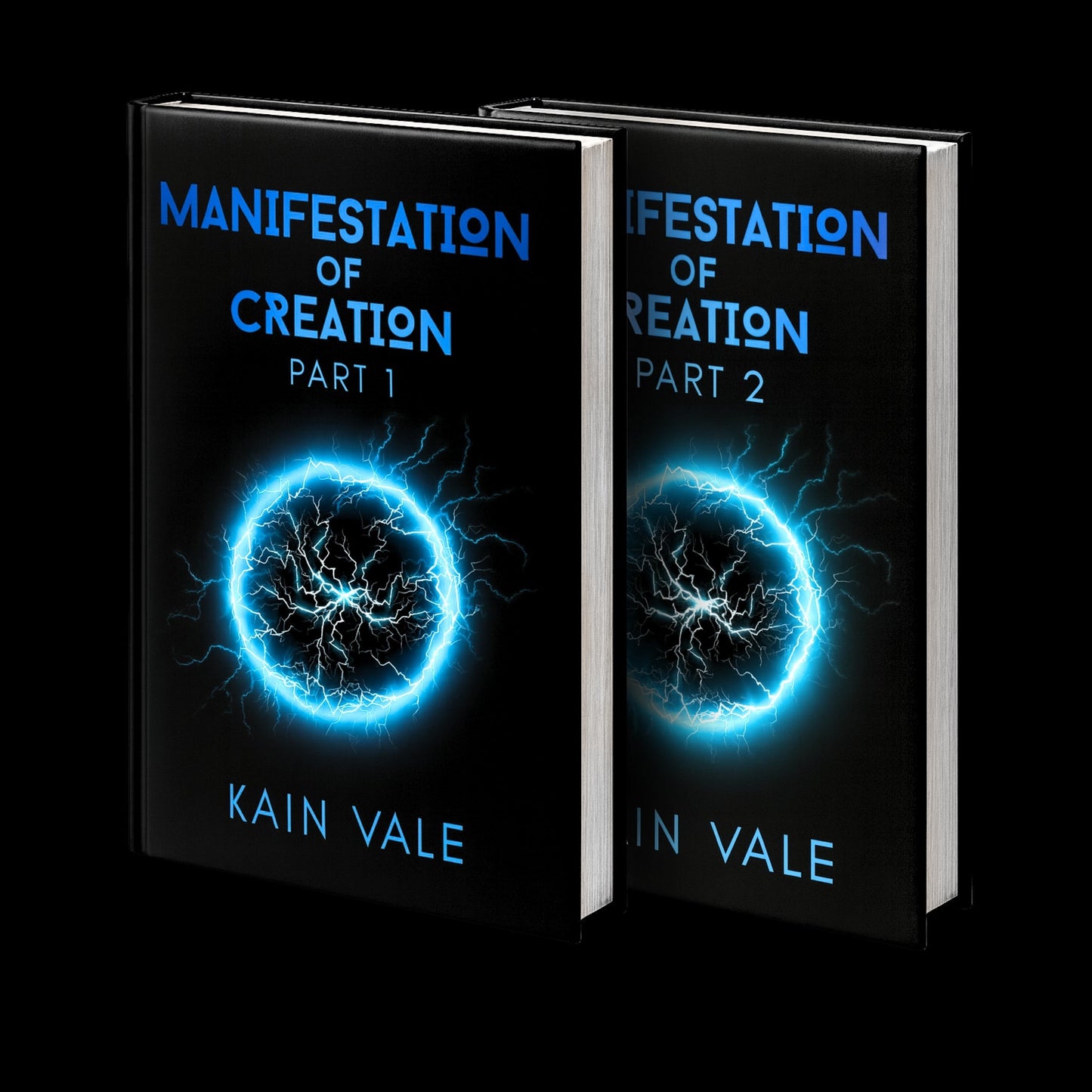 Manifestation of Creation book cover by Kain Vale – neuropsychology of manifestation 